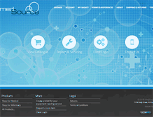 Tablet Screenshot of medsource.co.nz